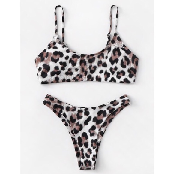 Other - Leopard Animal Print Cheeky Bikini Swimsuit
